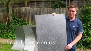 Flexible Stone slate and stone veneers great for both residential and commercial applications [upl. by Jozef]