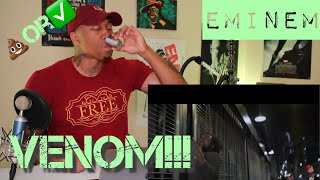 TRASH or PASS Eminem Venom Music Video REACTION [upl. by Constancia525]