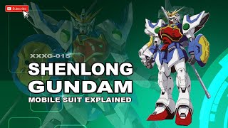 Shenlong Gundam l XXXG01S l Mobile Suit Explained [upl. by Bove]