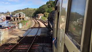 Paignton amp Dartmouth Steam Railway Featuring Loco 75014 “BRAVEHEART” [upl. by Evilc]