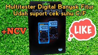 Unboxing Multitester Digital ZOTEC ZT C4 Banyak Fitur dan Multifungsi [upl. by Lasonde]