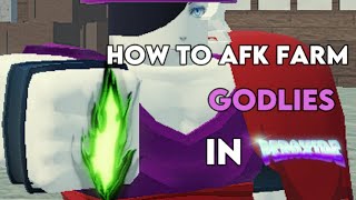 Peroxide How To Afk Farm Godlies  Time Remenant  Impure Hogyoku [upl. by Wallford]