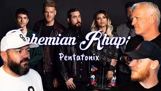 Pentatonix  Bohemian Rhapsody REACTION  OFFICE BLOKES REACT [upl. by Derfliw]