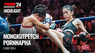 Highlight l Mongkutpetch Petchprawfar vs Pornnapha Por Tawatchawin I RWS [upl. by Suirtemed]