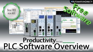 Productivity PLC Software Free TagBased PLC Programming Software at AutomationDirect [upl. by Yeruoc]