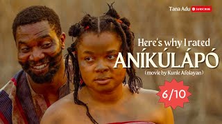 ANIKULAPO by Kunle Afolayan Netflix Movie Review nollywoodmovies [upl. by Graehl]