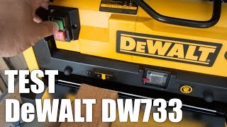 🔧 Raboteuse DeWALT DW733 [upl. by Guzel218]