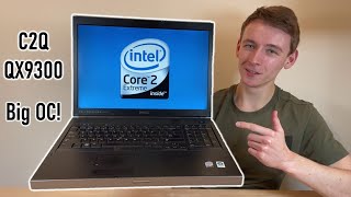 Core 2 Quad Extreme in a LAPTOP  Dell Precision M6400 amp Intel QX9300 [upl. by Eirallih755]