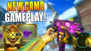 NEW CAMO GAMEPLAY Grand Slam Supply Drop Bundle Opening BO3 2 New Camos Weapon Bribes amp More [upl. by Elehcin]