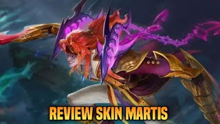 REVIEW NEW SKIN STARLIGHT MARTIS  MOBILE LEGENDS [upl. by Nitsirt]