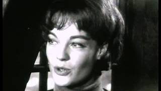 Romy Schneider Annie Girardot  Interview 1961 [upl. by Sevein]