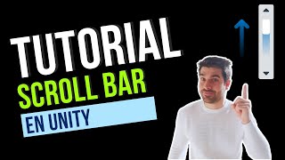 CREAR UNA SCROLL BAR EN UNITY  SLIDER BAR  TUTORIAL EN ESPAÑOL [upl. by Kcirddahc]