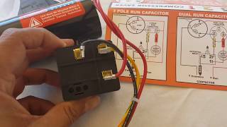 Home House AC repair 3 3 WHY amp HOW to Install AC Hard Start Capacitor or 521 Compressor Saver [upl. by Lois]