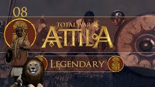 Total War Attila Legendary  Aksum  Ep08  Surprise Sassanid Stacks [upl. by Annanhoj]