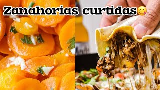 Para unos tacos de alambre hicimos estas zanahorias 😋🥕🌶️ [upl. by Ailil639]