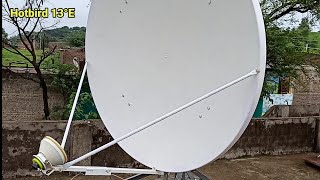 13°East hotbird Satellite Signal in Madhya Pradesh India [upl. by Nivloc]