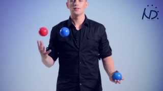 Juggling Tutorial  3 Ball Reverse Cascade [upl. by Huang522]