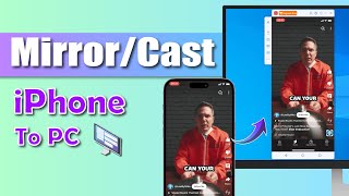 CastMirror iPhone To PC Get The EASIEST Way Now！ [upl. by Ardnaskela931]