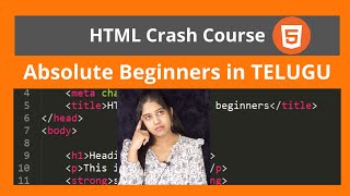 HTML Tutorial Build a Website Tutorial in TELUGU [upl. by Attehcram711]