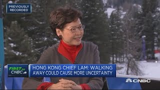 Carrie Lam I have a duty to ensure that Hong Kong will move forward [upl. by Antonia]