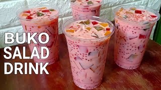 Buko Salad Drink Recipe  Buko Salad Samalamig [upl. by Anaerb]