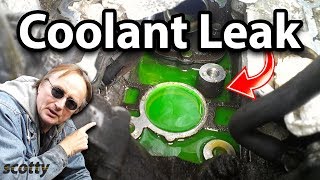 How to Find a Coolant Leak in Your Car with UV Dye [upl. by Alol]