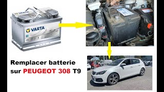 Changer batterie Peugeot 308 T9  308 II de 2013 à 2021 [upl. by Samale]