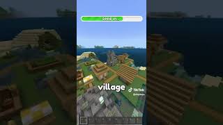 Best OP minecraft seed for speedrunning minecraft minecraftgameplayseries minecraftseries mine [upl. by Akimot]