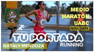 MEDIO MARATON UABC 2024  TU PORTADA RUNNING [upl. by Legin226]