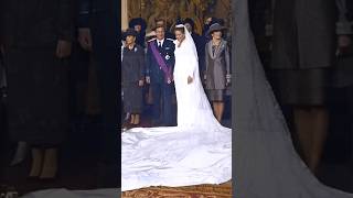 King Filippo of Belgium amp Queen MathildeWedding4121999wedding kingqueenroyalty1999 [upl. by Imar]