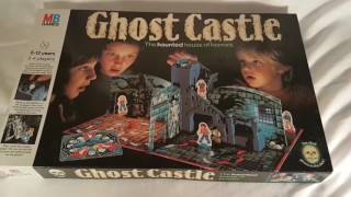 Vintage Classic Ghost Castle Board Game  The Haunted House of Horrors [upl. by Ailima]