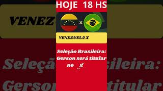 Seleção Brasileira Gerson será titular no lugar de Paquetá em partida contra Venezuela [upl. by Armington]