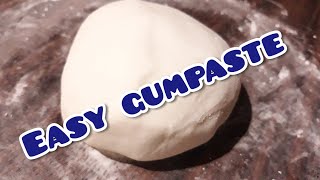 How to make easy gumpaste [upl. by Atikin64]