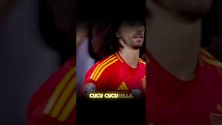 Cucu Cucurella se come una paella Cucu Cucurella se bebe una estrella euro2024 españa laroja [upl. by Airat]