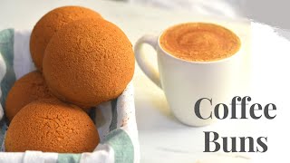 How to make Coffee BunsEasy Coffee Bun RecipePapparotiRotiboy [upl. by Arral]