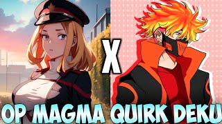 Izuku Todoroki X Camie Utsushimi  Part 2  Dark Echoes  OP Magma Quirk Deku  MHA Texting Story [upl. by Tybie415]