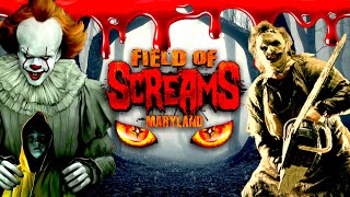 Field of Screams  Olney Maryland WALKTHROUGH [upl. by Alemrac]