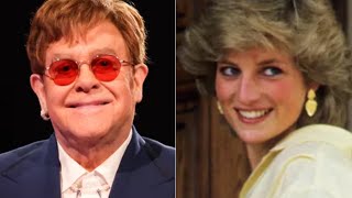 The Truth About Elton Johns Relationship With Princess Diana [upl. by Perzan619]