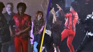 Michael Jackson Biopic Jafaar Jackson Recreates THRILLER Music Video [upl. by Buffo62]