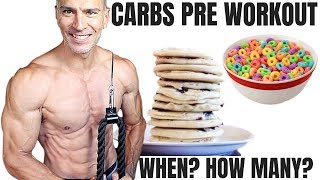 Carbs Before Workout  Amount  Timing [upl. by Eisej895]