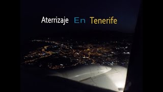 Aterrizaje en Tenerife NorteAir Europa 737800 [upl. by Lanta979]