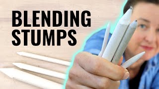 How To Use A Blending Stump Properly And How To Clean Them [upl. by Haase]