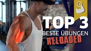 Top3 Bizeps  Diese 3 Übungen muss JEDER machen [upl. by Lleynod380]