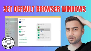 How to Set Default Browser Windows 11 [upl. by Lalita302]