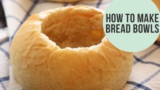 How to Make Homemade Bread Bowls [upl. by Aihtela914]