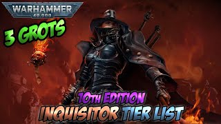 Inquisitors  Assassin Tier List 3 Grots Podcast [upl. by Newg646]