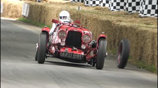 CRASH DRIFTS and ACCELERATIONS  Goodwood FOS 2021 [upl. by Ehcram129]