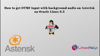 How to Get DTMF Input With Background Audio On Asterisk [upl. by Einahteb]