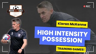 Kieran McKenna High Intensity Training Exercises [upl. by Ayouqes]