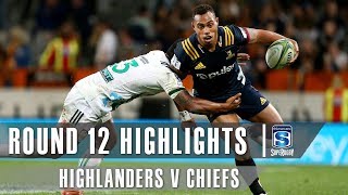 ROUND 12 HIGHLIGHTS Highlanders v Chiefs  2019 [upl. by Lusty137]